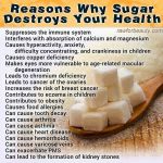 Why Sugar destroys your Health