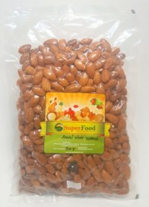 Almond Whole Natural 500 gram