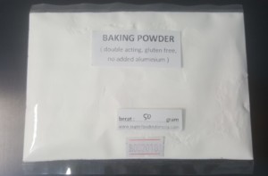 Baking Powder Double Acting n Gluten free ( no added aluminium ) 50gr