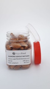 Almond whole natural – 140gram